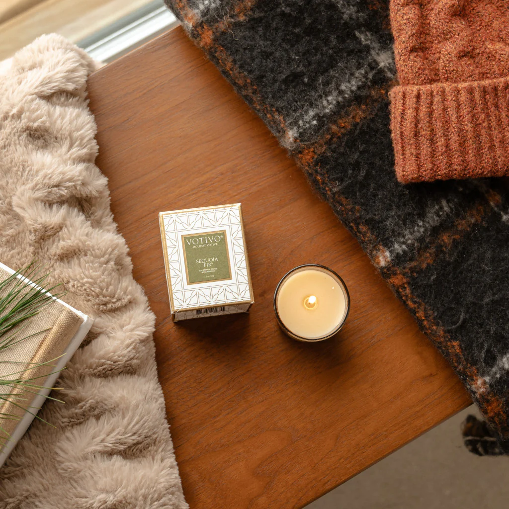 Sequoia Fir Holiday Votive