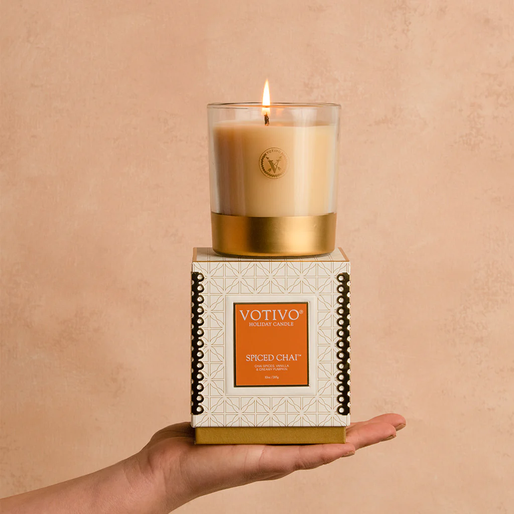 Spiced Chai 10 oz. Holiday Candle