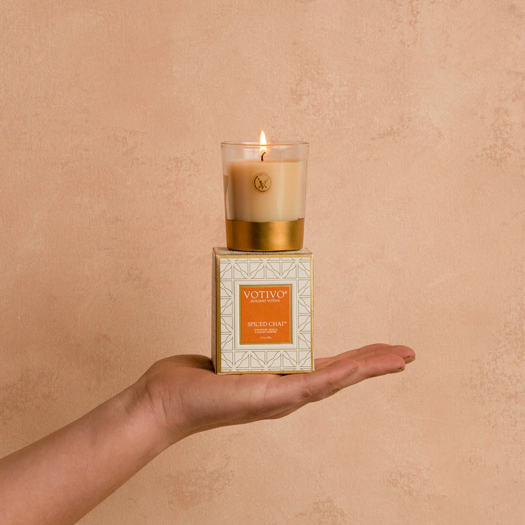 Spiced Chai Holiday Votive
