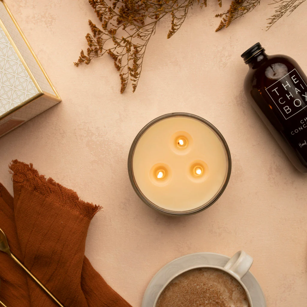 Spiced Chai Holiday 3 Wick Candle