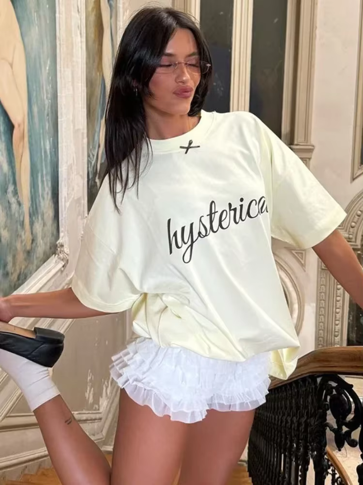 BOOFEENAA Mesh Ruffled Low-rise Bloomer Shorts Y2k 2000s Womens Clothing Fashion White Black Booty Shorts Sexy Pants C70-CE17