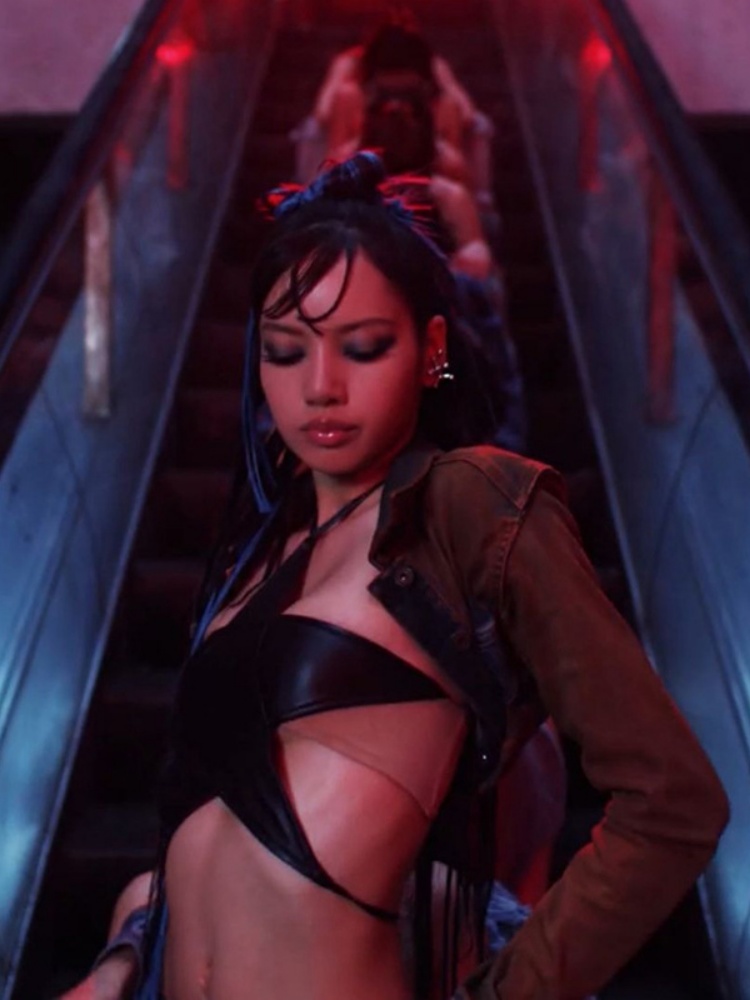 BOOFEENAA Star Halter Top Y2k Sexy PU Leather Black Backless Crop Tops Korean Fashion Alt Clothes Women Streetwear P71-BG12