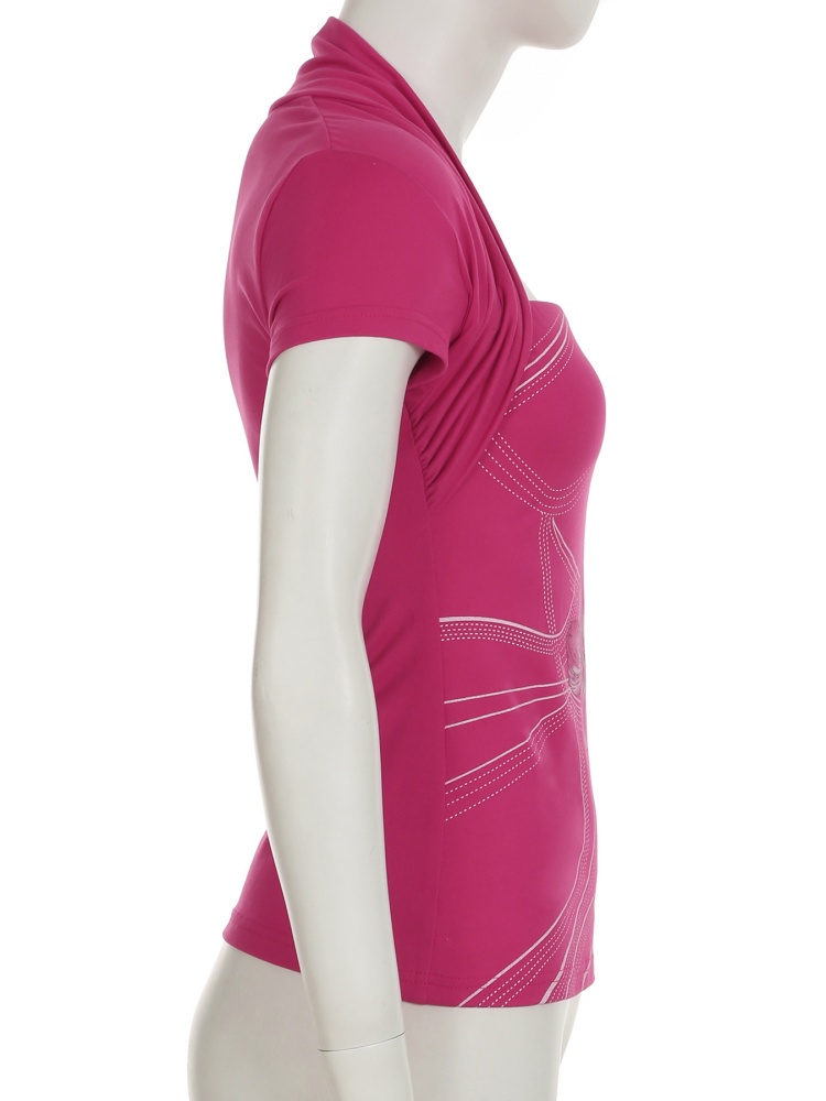 BOOFEENAA Fake Two-piece Short Sleeve Summer Tops Flower Print Graphic T Shirts Shoujo Girl Aesthetic 2000s Y2k Clothes P67-BE16