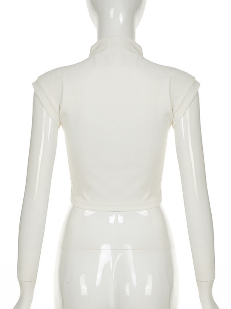 BOOFEENAA Emo Y2k Crop Tops Street Wear Women Graphic T Shirts Grunge Style Clothes Summer 2025 P84-BZ10