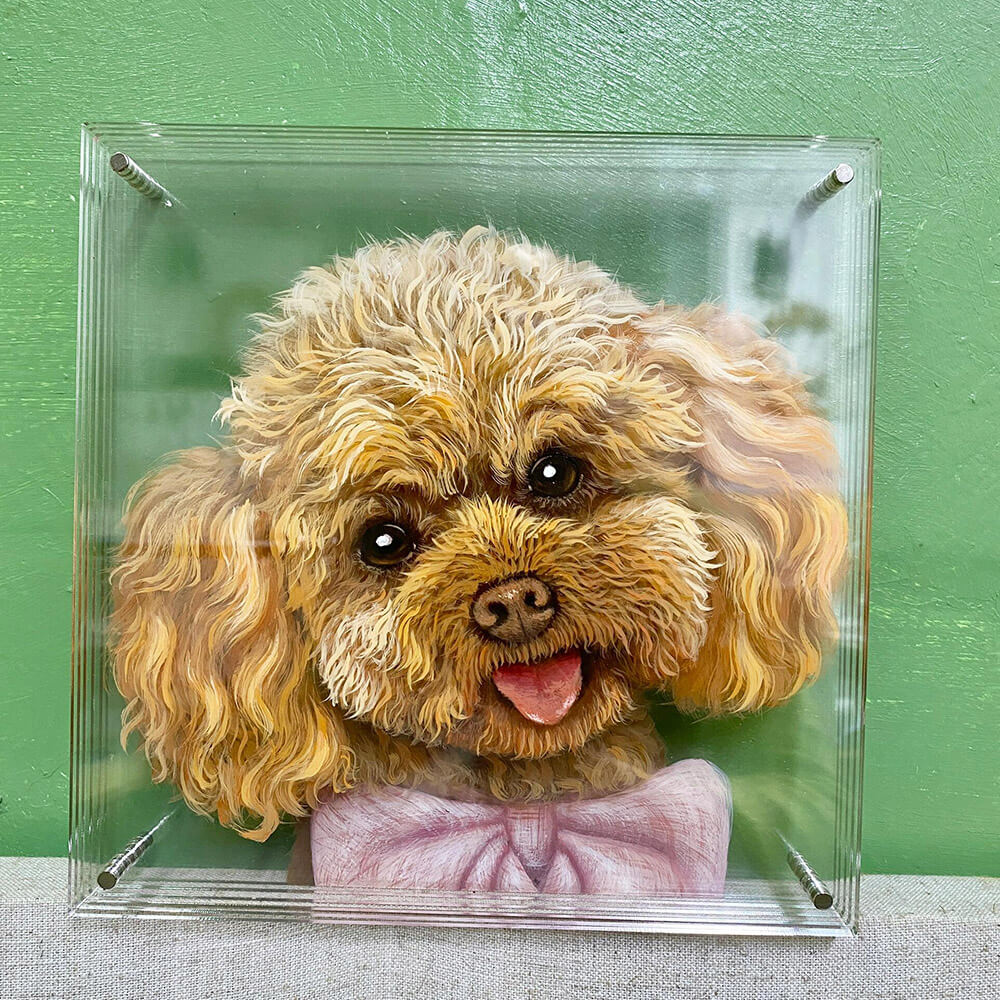 3D glass painting designs