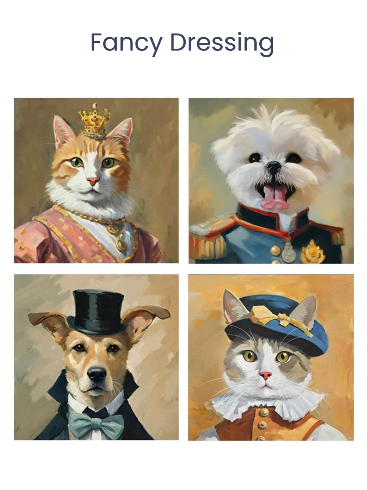 Custom pet portrait blind box