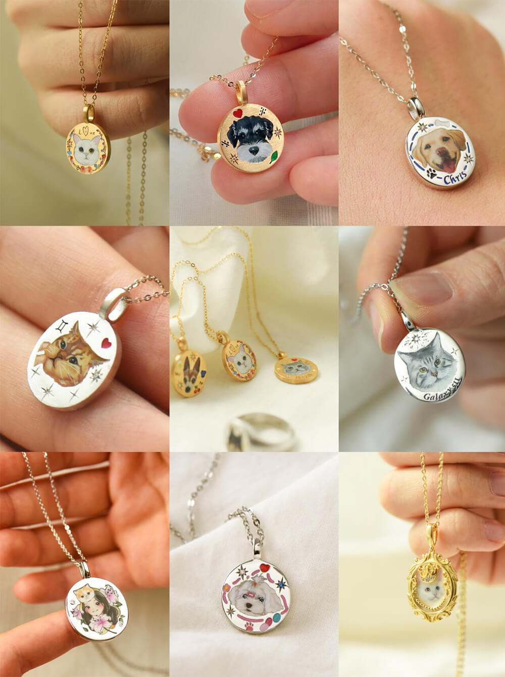 Customized pets jewelry design