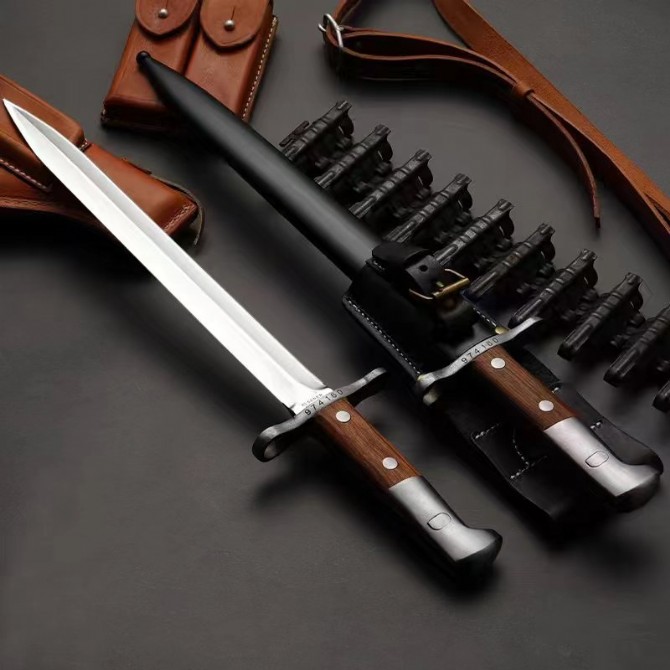 Swiss K31 bayonet - Night Stalker Knives