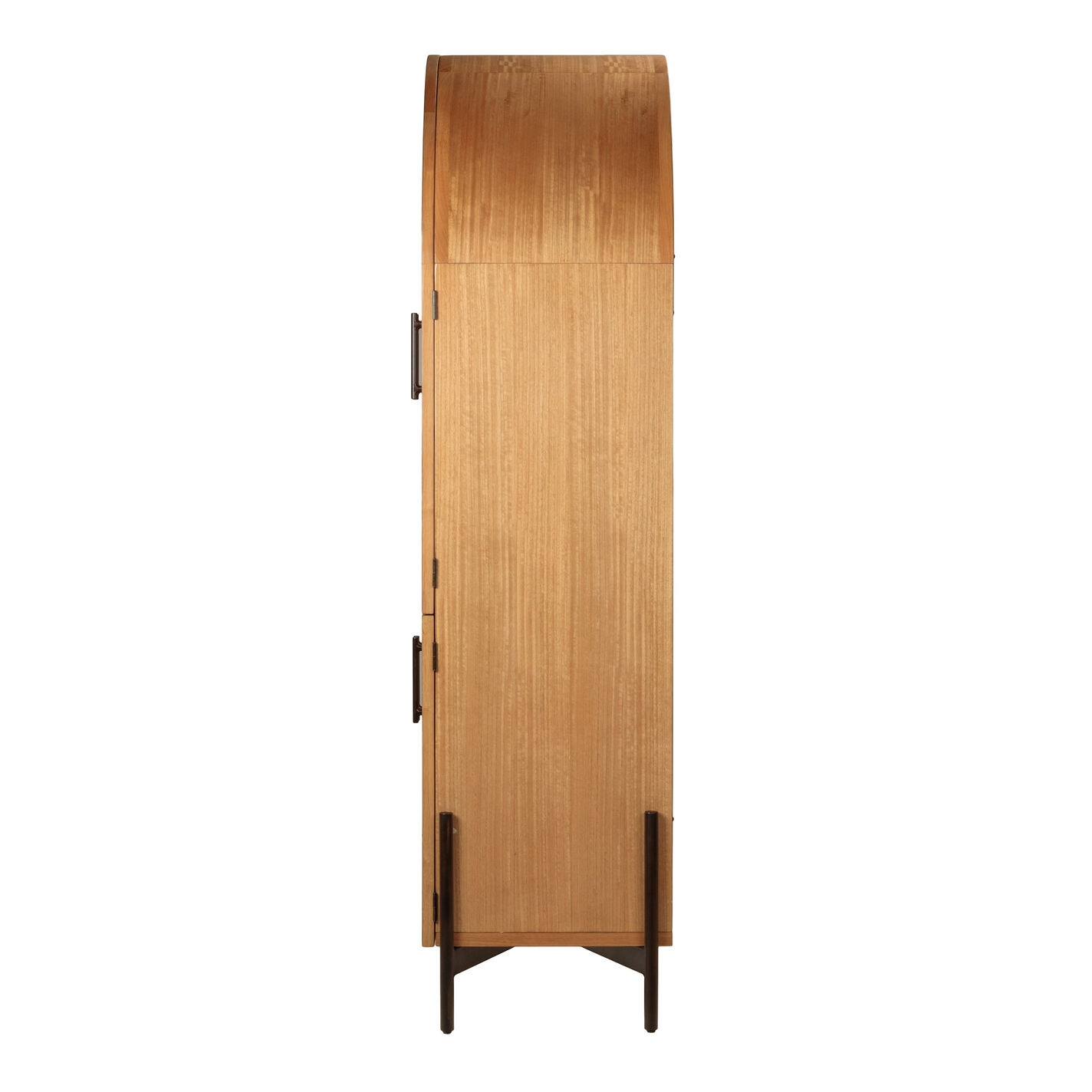Amira Wood and Metal Arch Display Cabinet