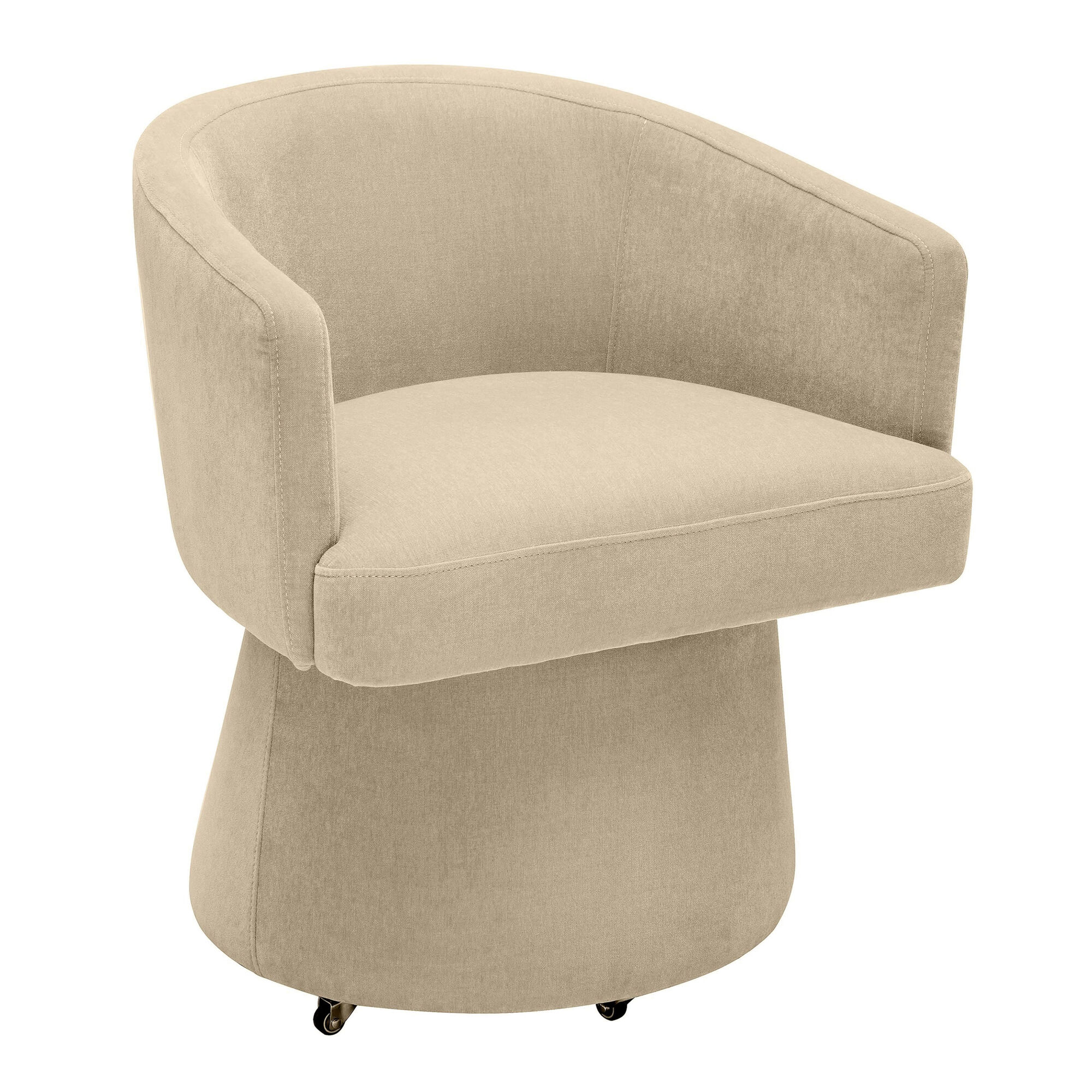 Bethwin Upcycled Velvet Upholstered Office Chair