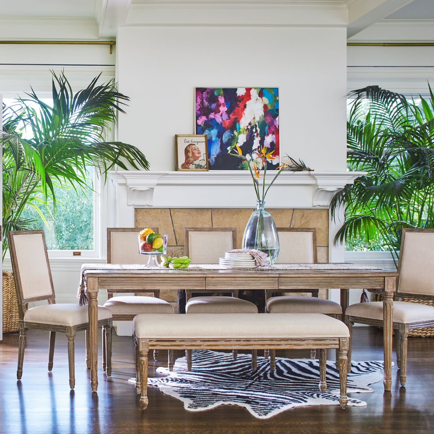 Paige Upholstered Dining Bench