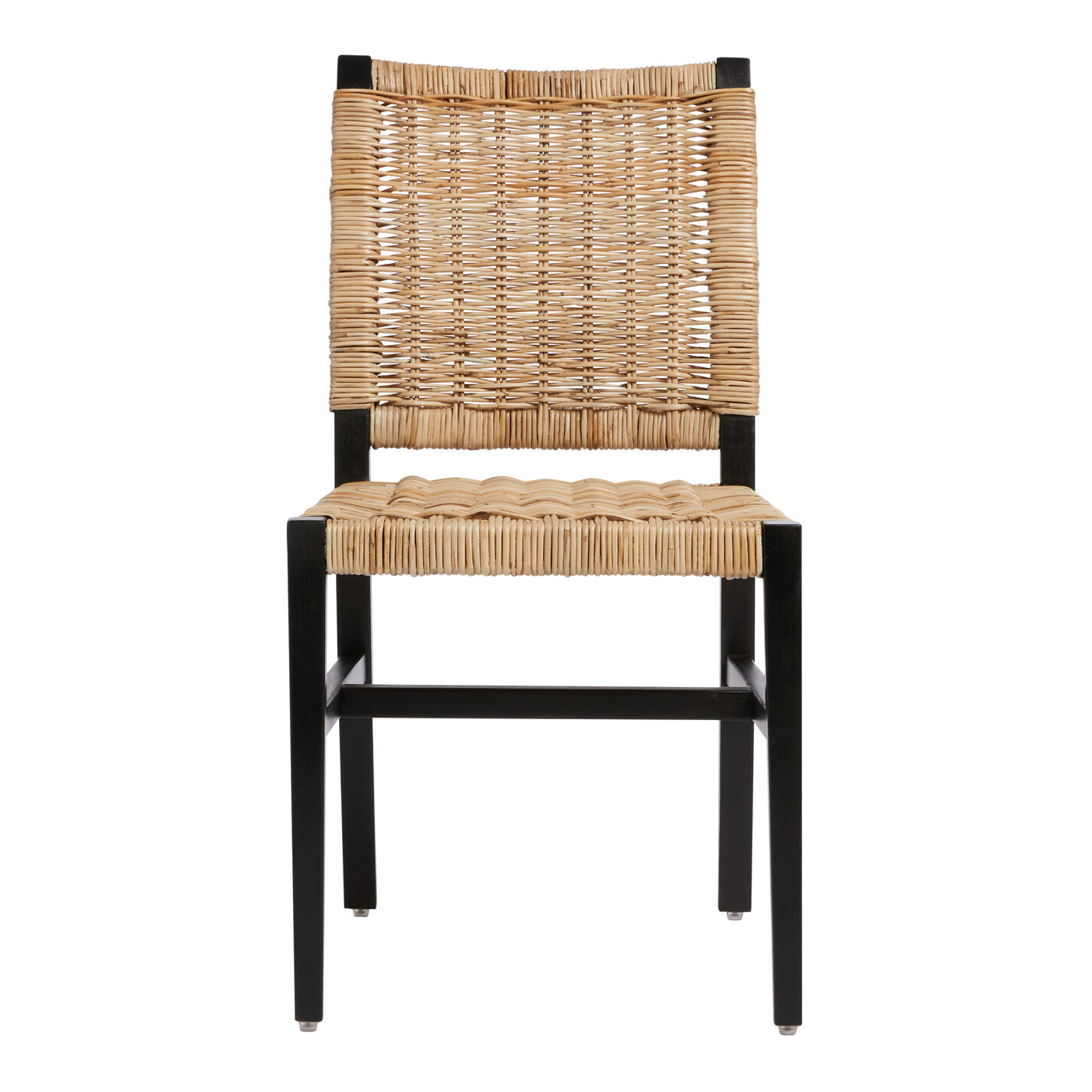 Amolea Wood and Rattan Dining Chair Set of 2