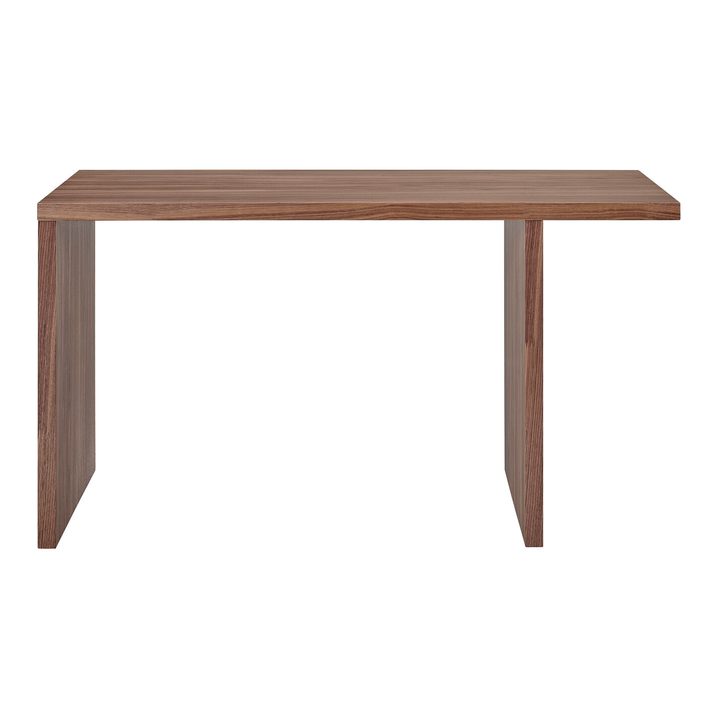 Stenhouse Walnut Brown Wood Modern Desk