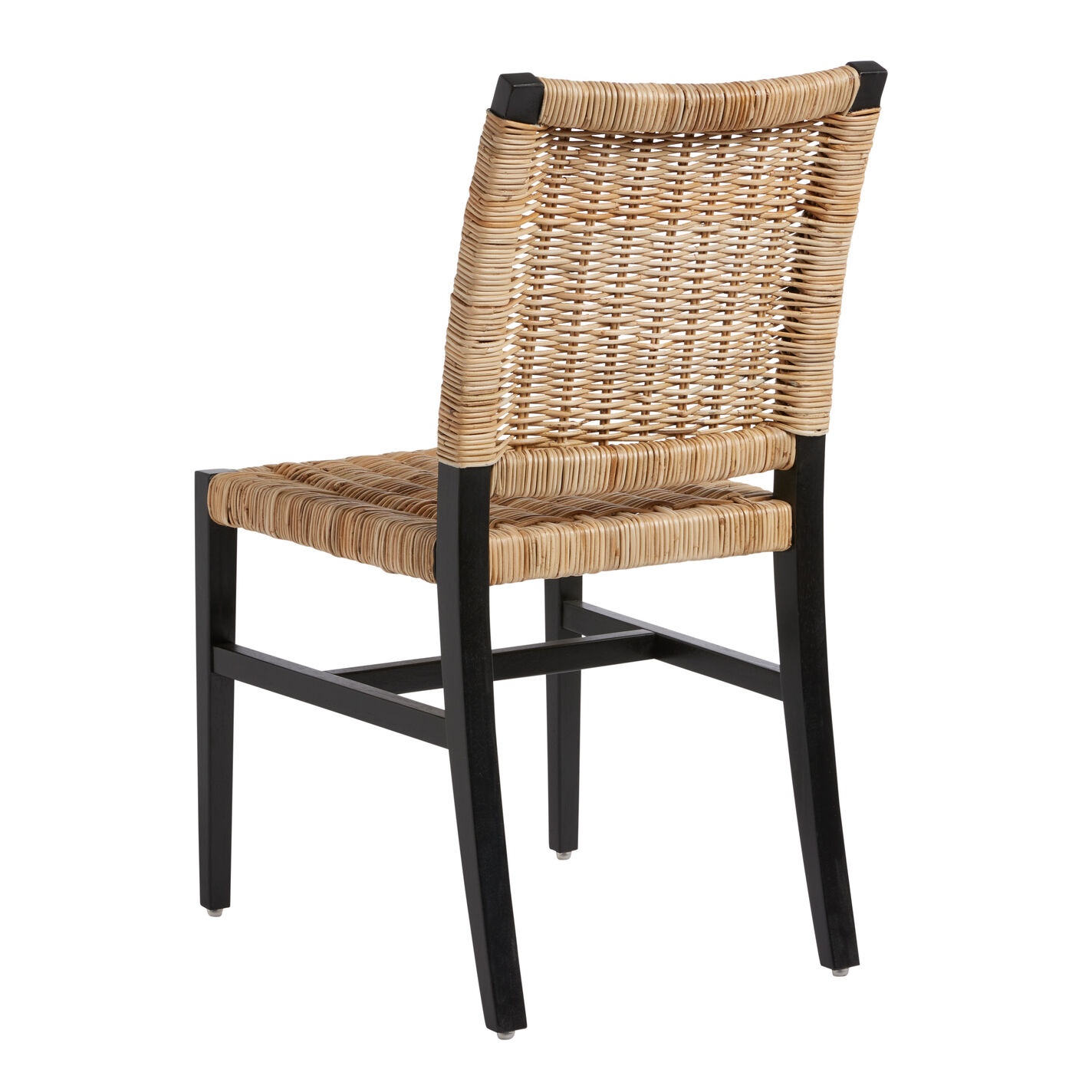 Amolea Wood and Rattan Dining Chair Set of 2