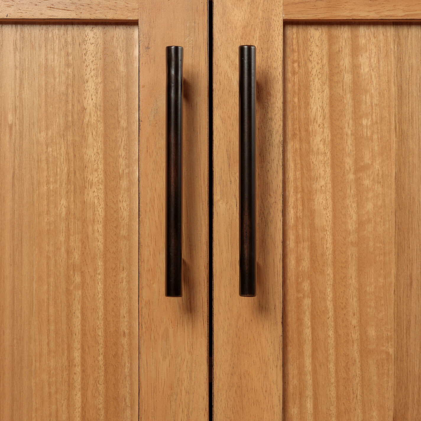 Amira Wood and Metal Arch Display Cabinet