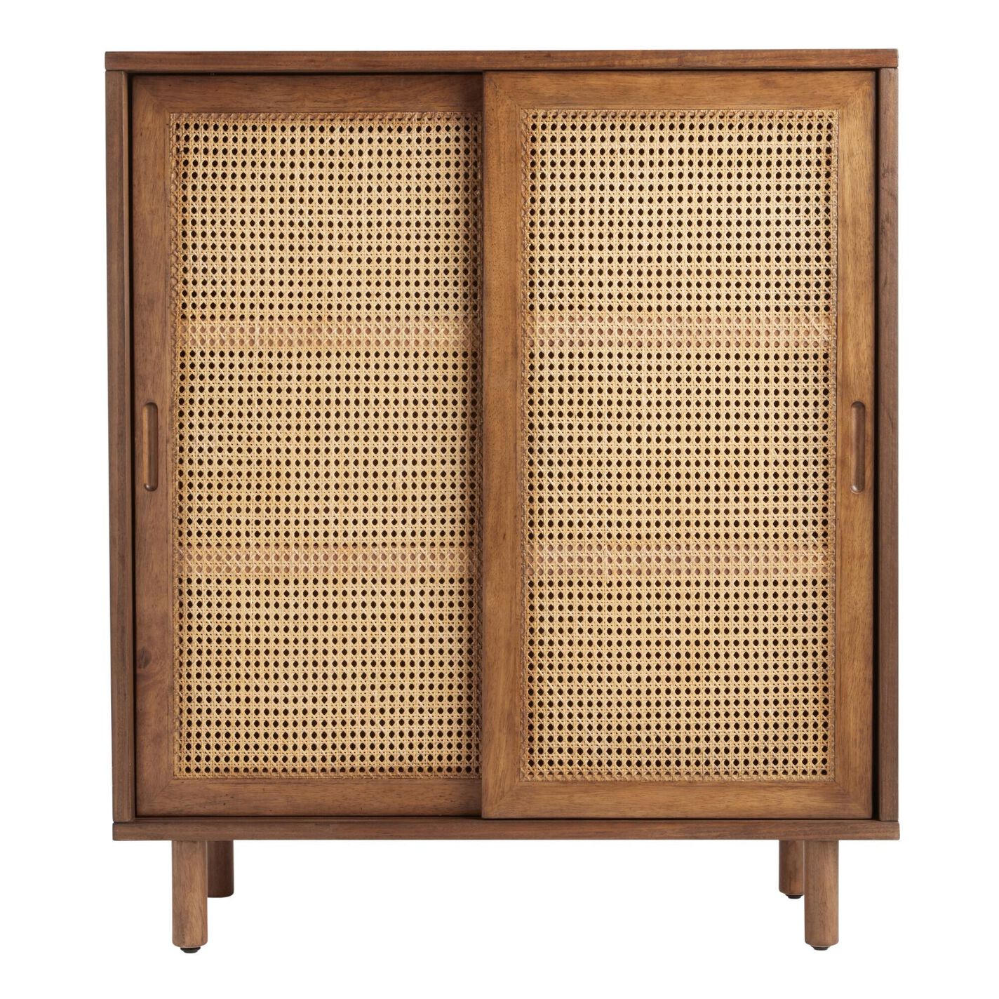 Gustav Short Vintage Acorn and Cane Bookshelf