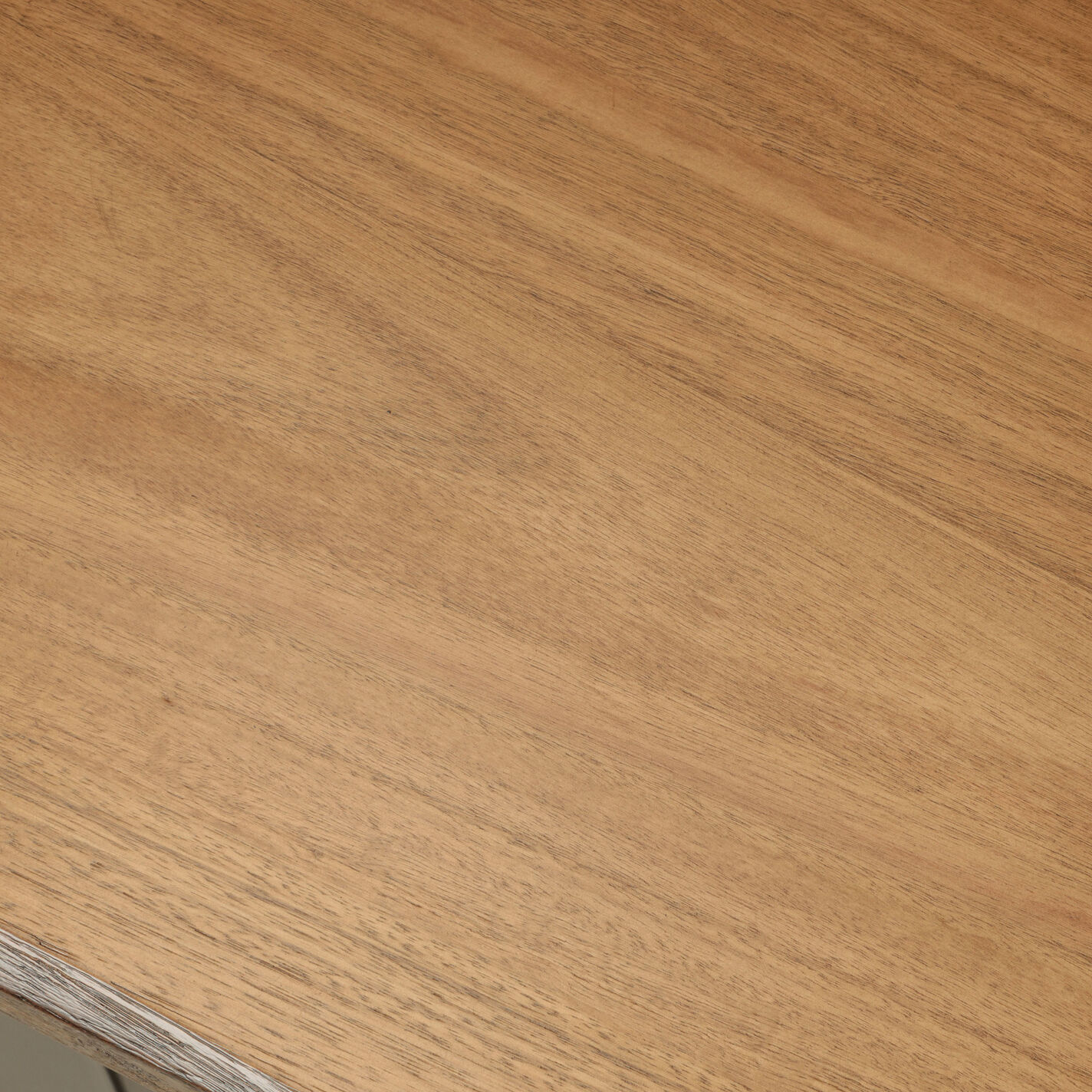 Channing Light Walnut Faux Live Edge Wood and Metal Dining Bench