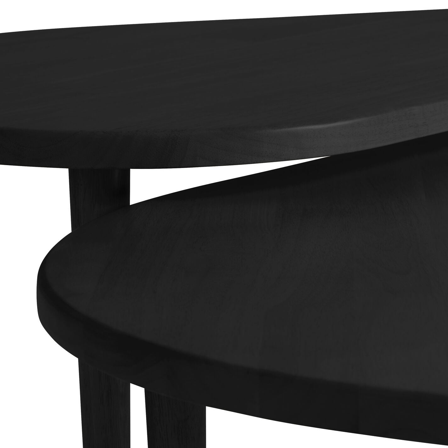 Barnes Wood Scandi Nesting Coffee Tables 2 Piece Set