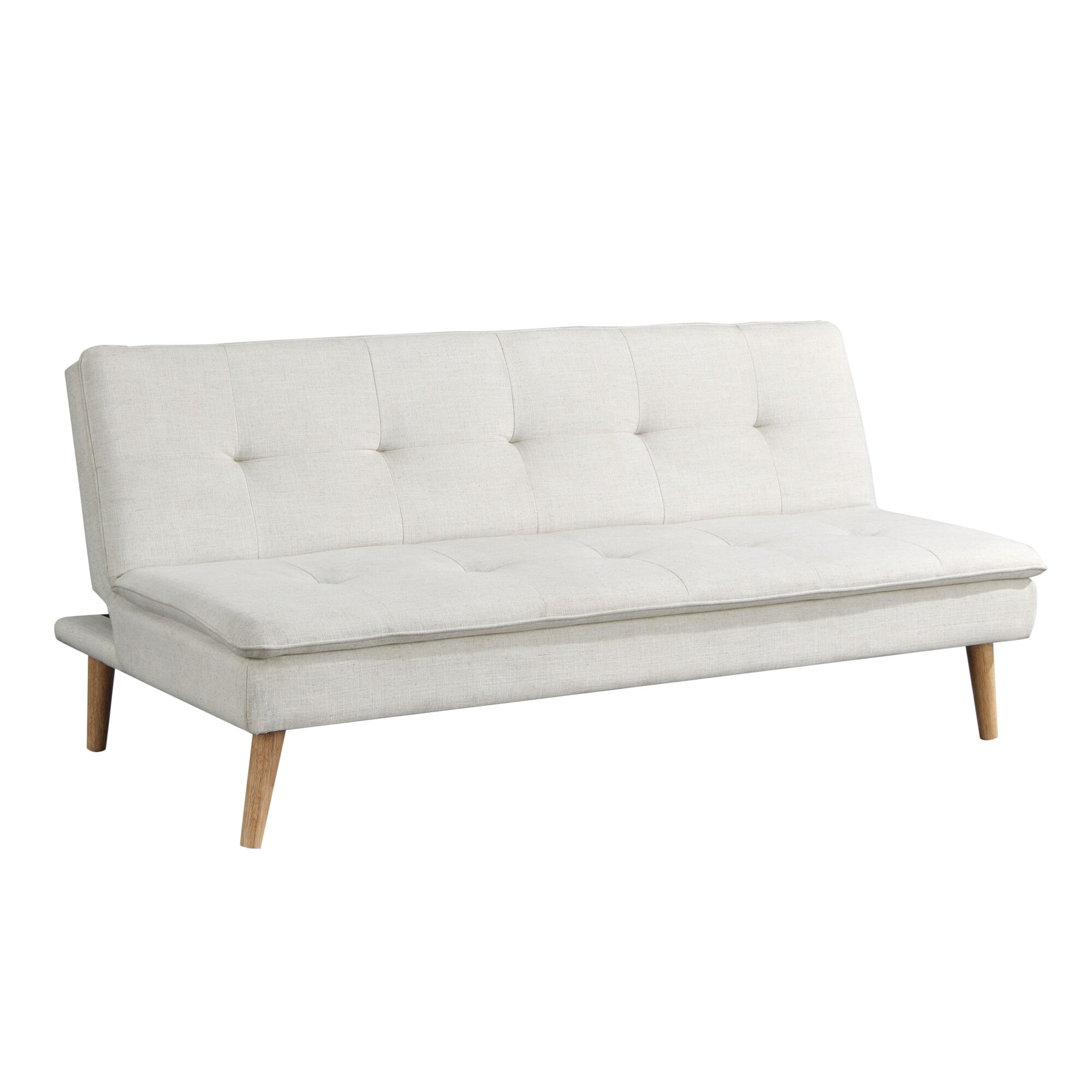 Alsea Microfiber Tufted Convertible Sleeper Sofa