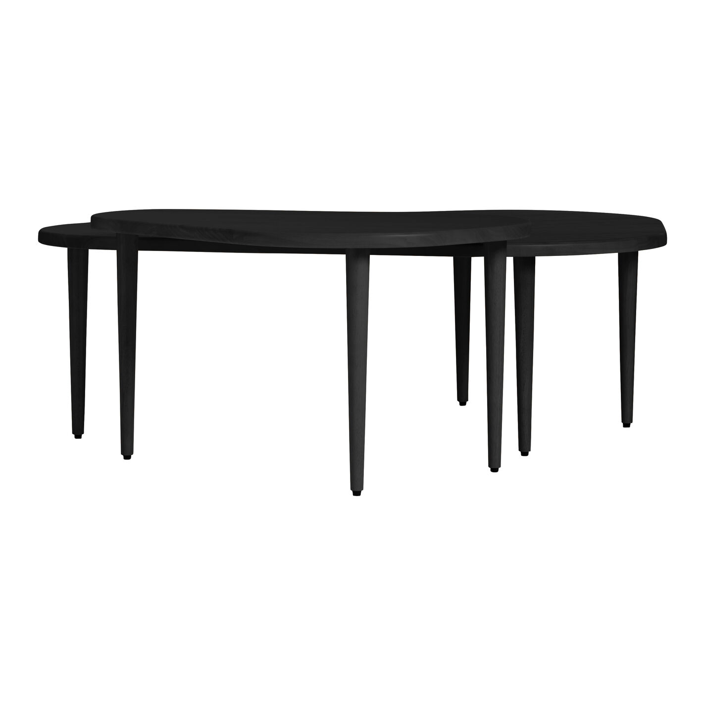 Barnes Wood Scandi Nesting Coffee Tables 2 Piece Set