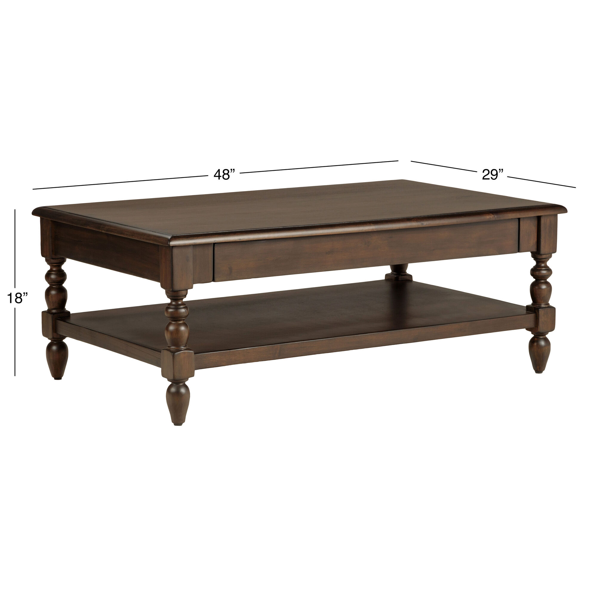 Everett Wood Coffee Table