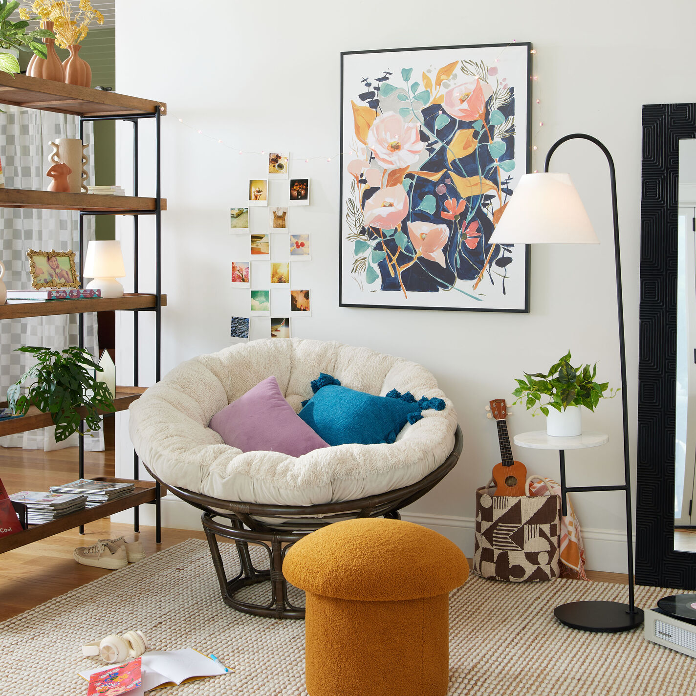 Rattan Papasan Chair Frame