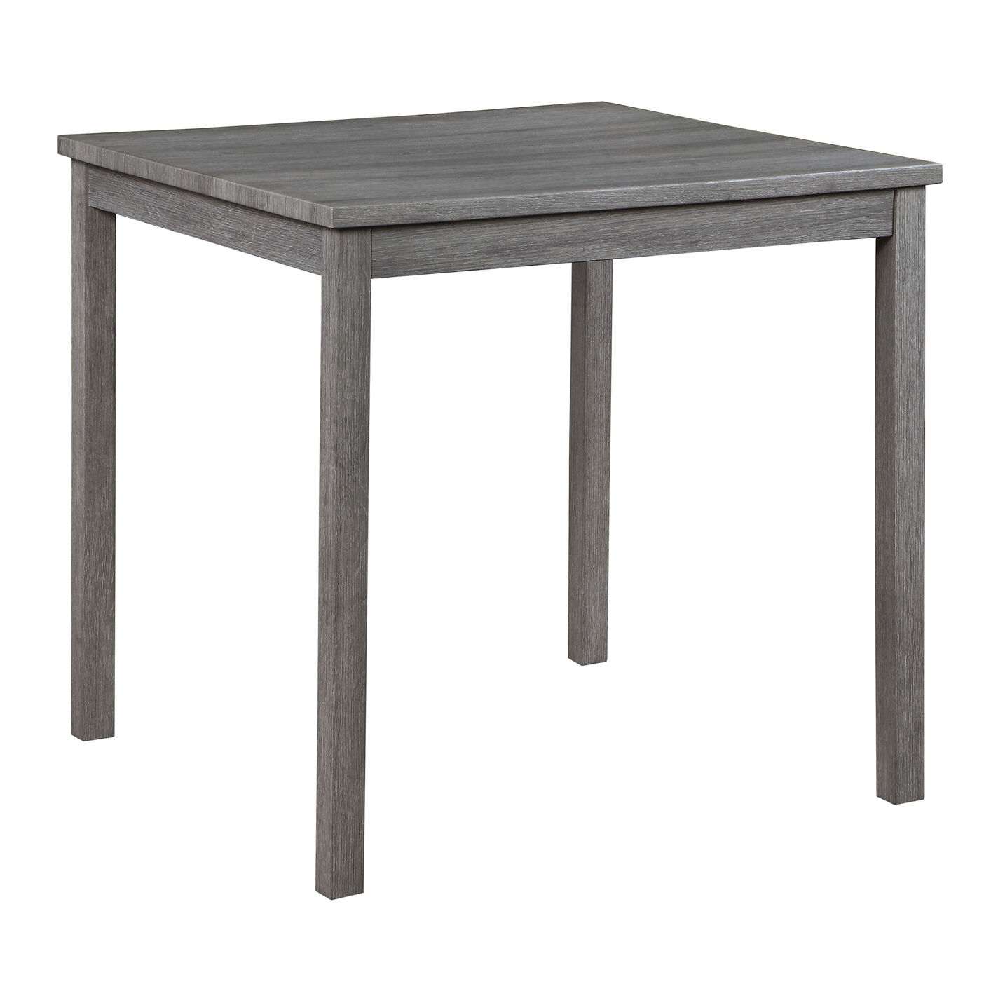 Mason Antique Gray Wood 5 Piece Counter Height Dining Set