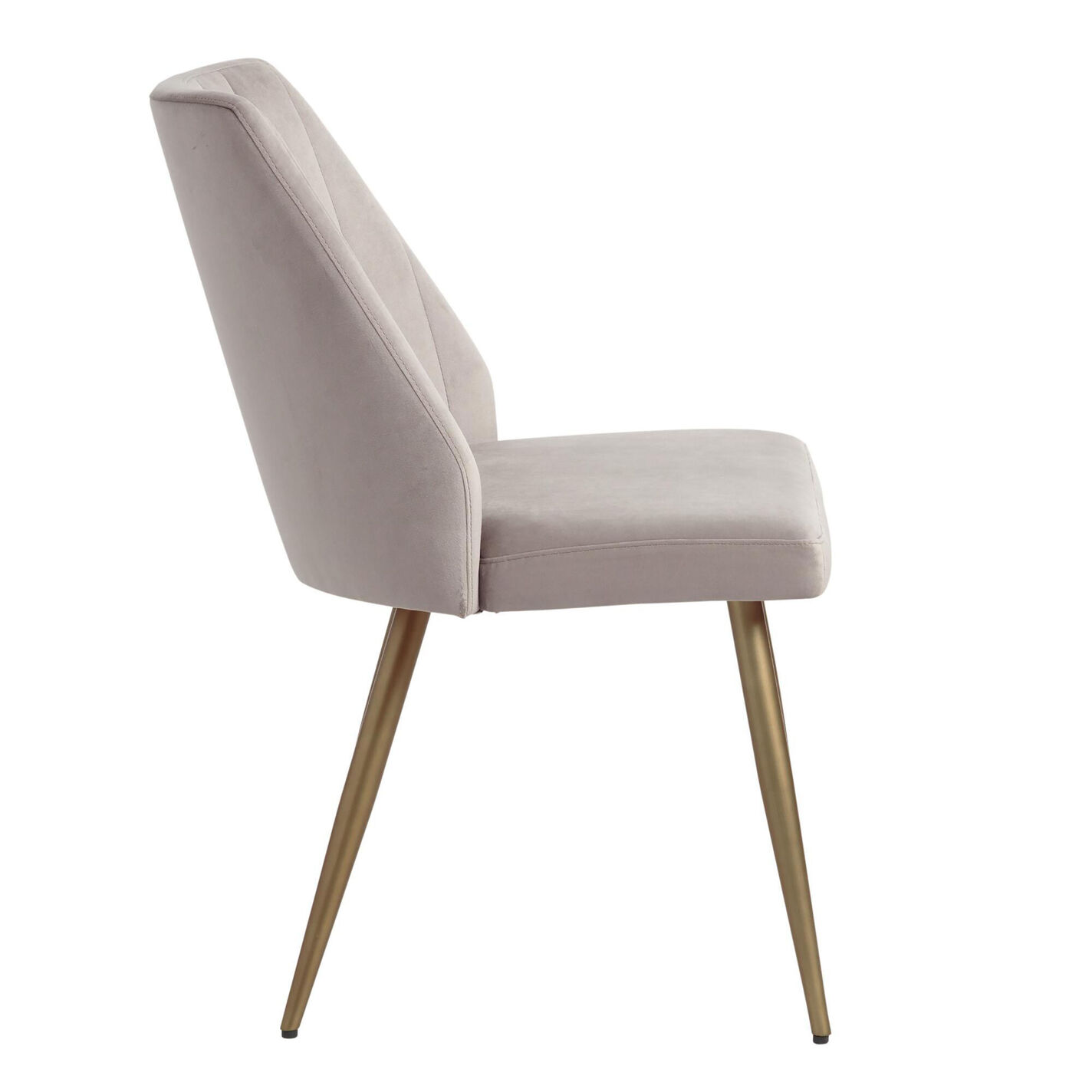 Leilani Channel Back Upholstered Dining Chair Set of 2