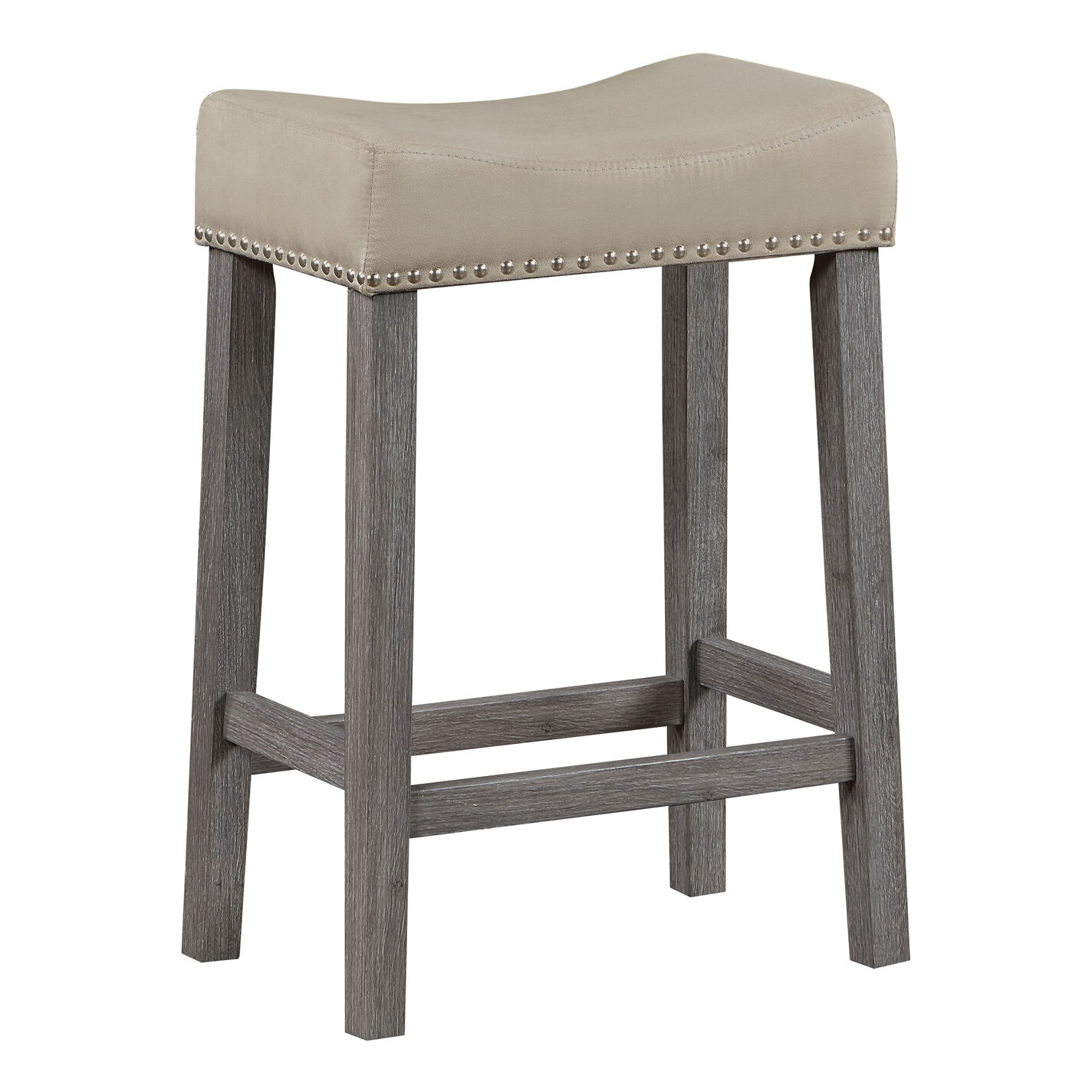 Mason Antique Gray Wood 5 Piece Counter Height Dining Set