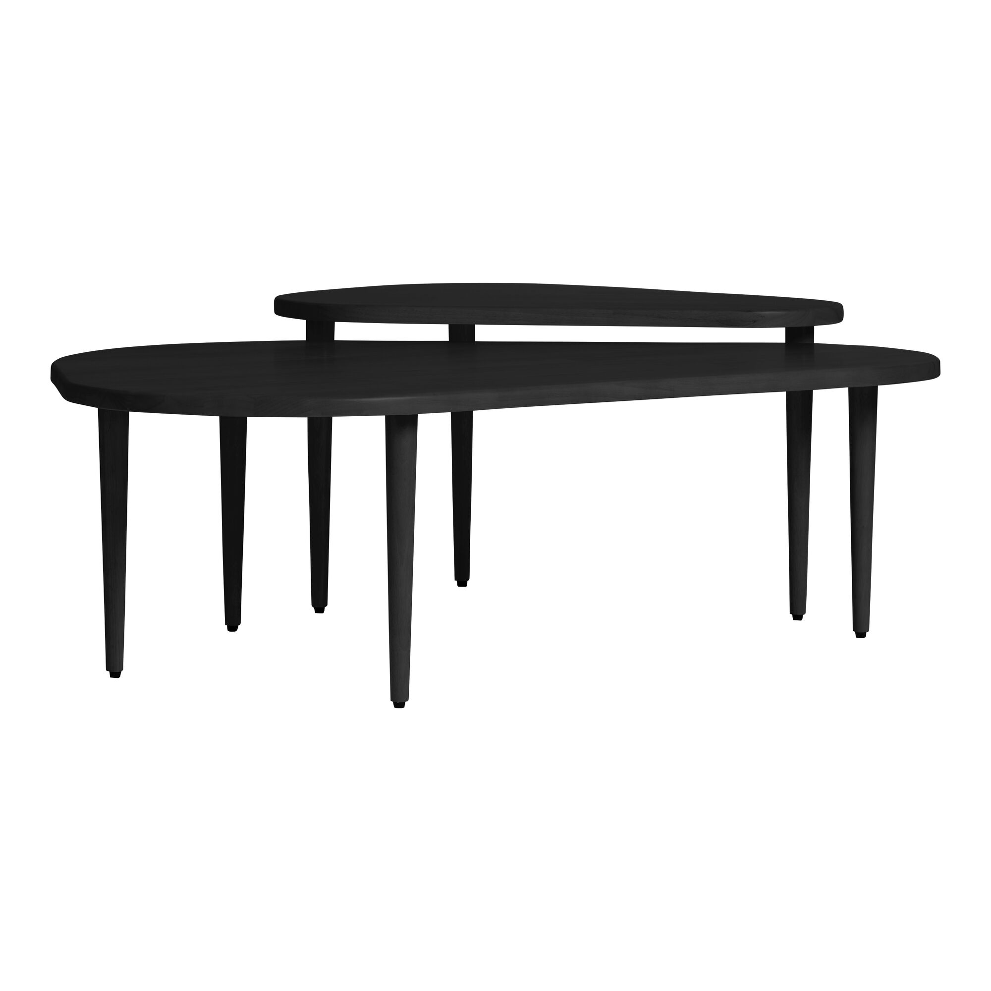 Barnes Wood Scandi Nesting Coffee Tables 2 Piece Set
