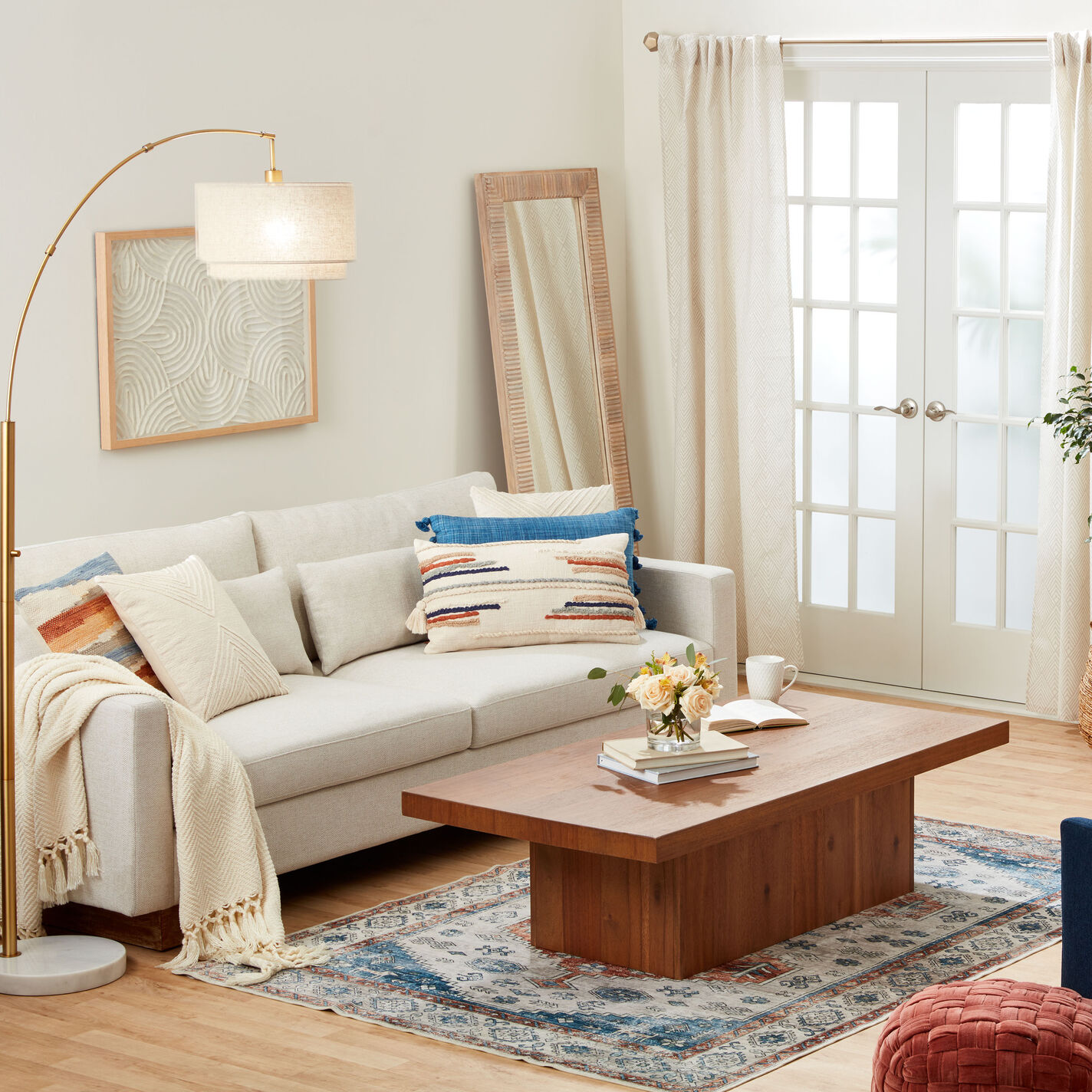 Pascal Acacia Wood Coffee Table