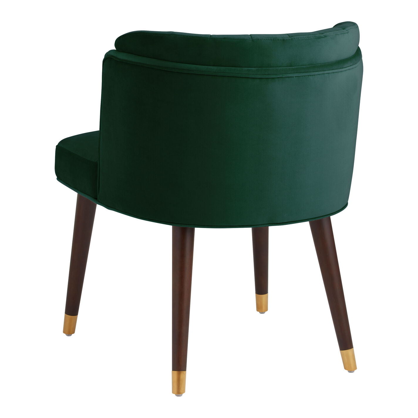 Isadora Velvet Channel Back Dining Chair Set of 2