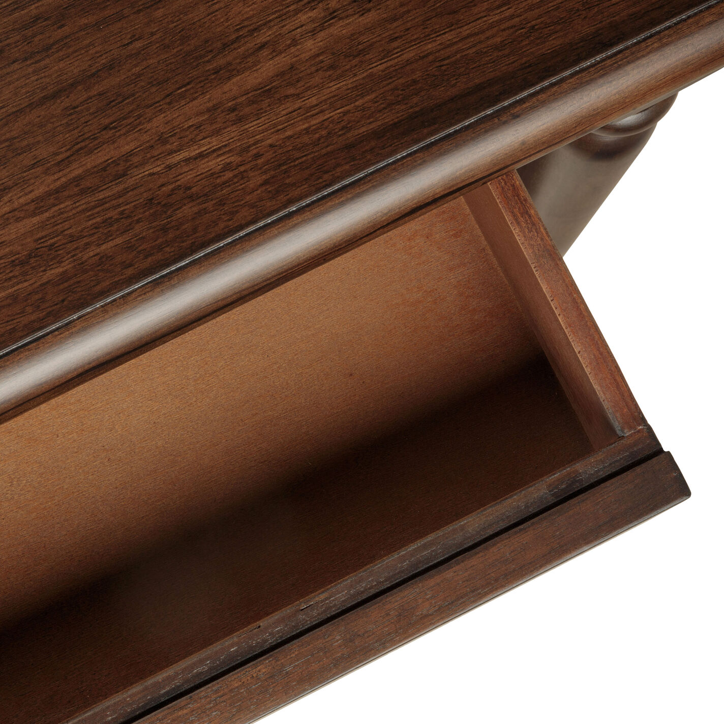 Everett Short Wood Foyer Table