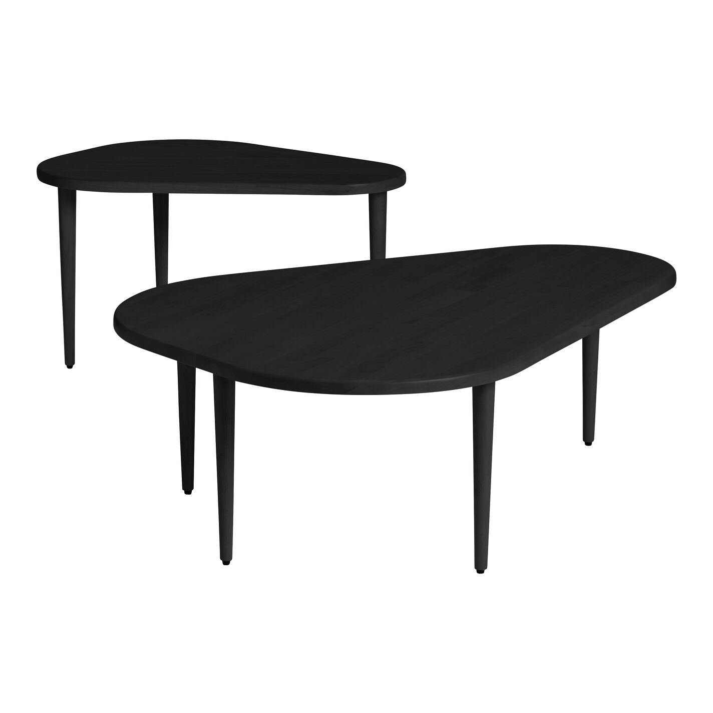 Barnes Wood Scandi Nesting Coffee Tables 2 Piece Set