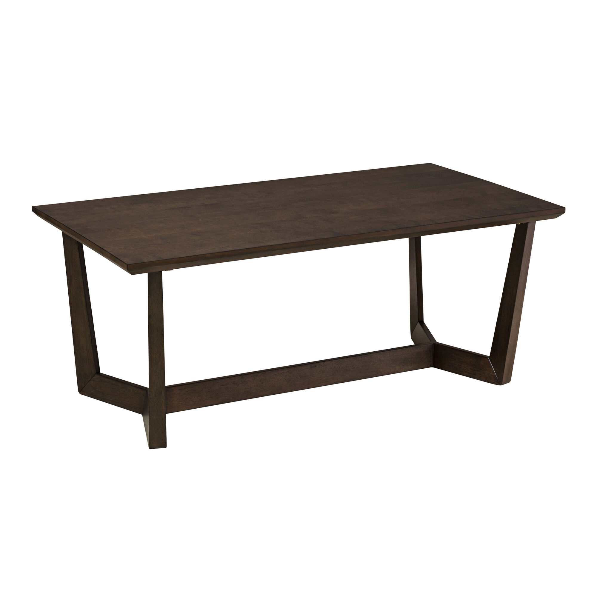 Halifax Dark Walnut Trestle Coffee Table