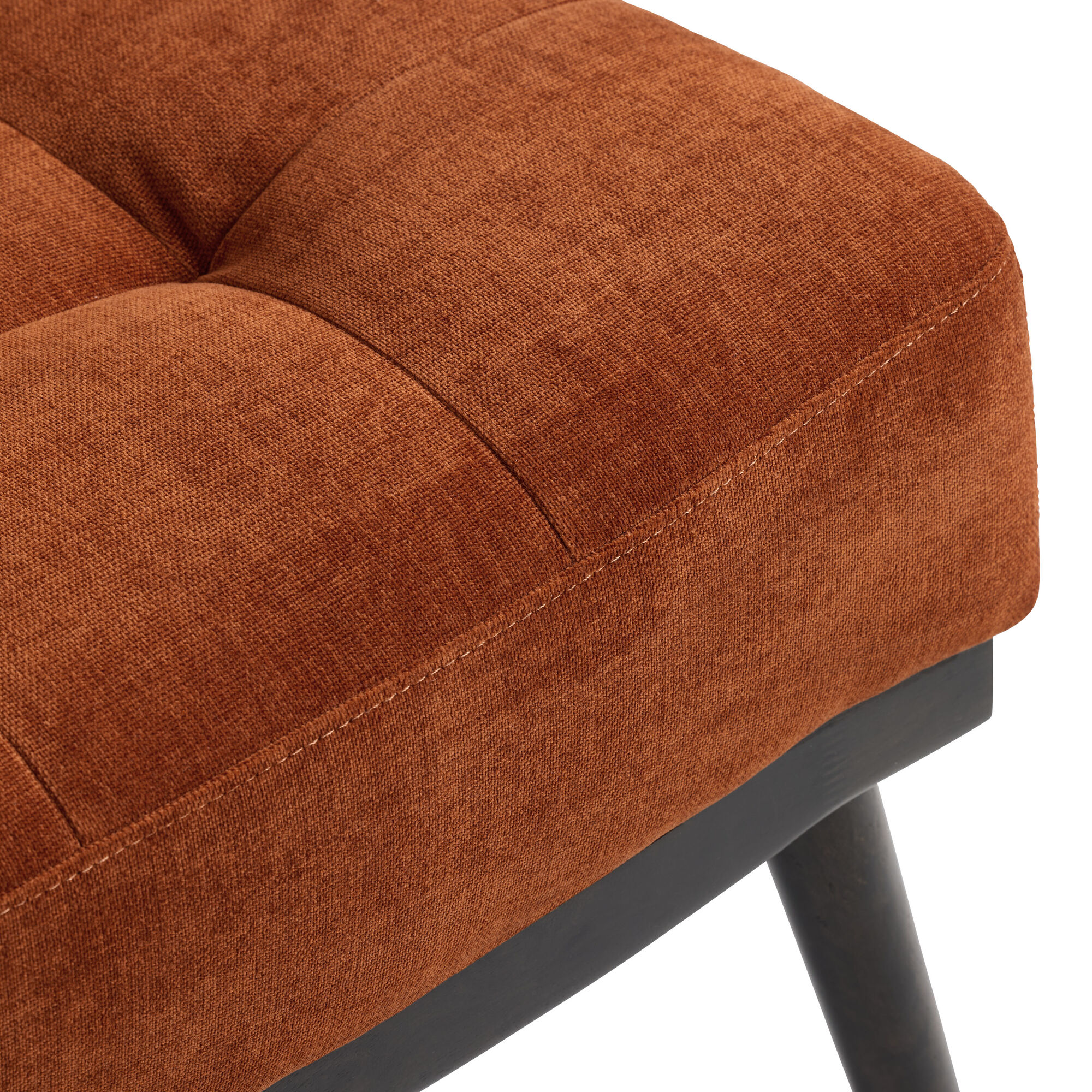 Isaiah Chenille Tufted Mid Century Upholstered Chair