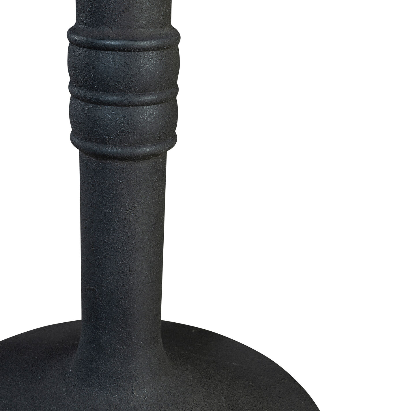 Sienna Round Reclaimed Pine and Iron Dining Table 42 Inch