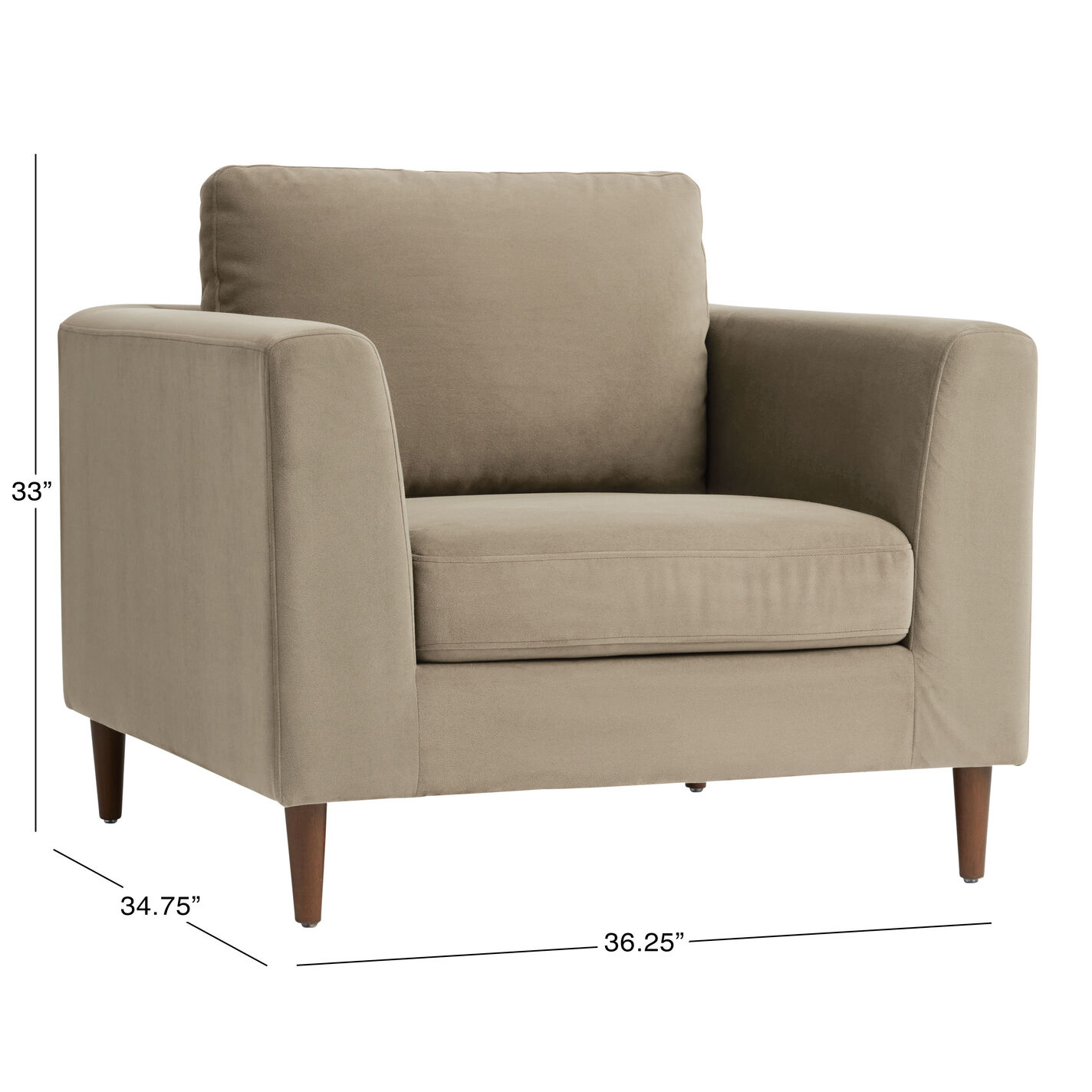 Camile Velvet Upholstered Chair