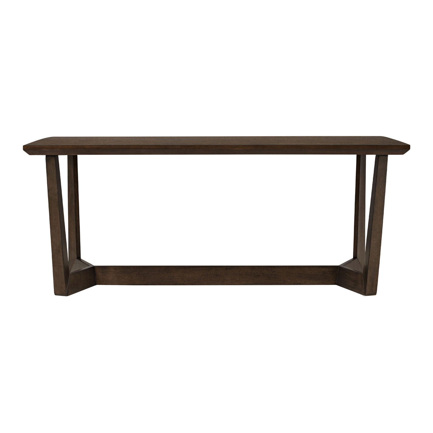 Halifax Dark Walnut Trestle Coffee Table