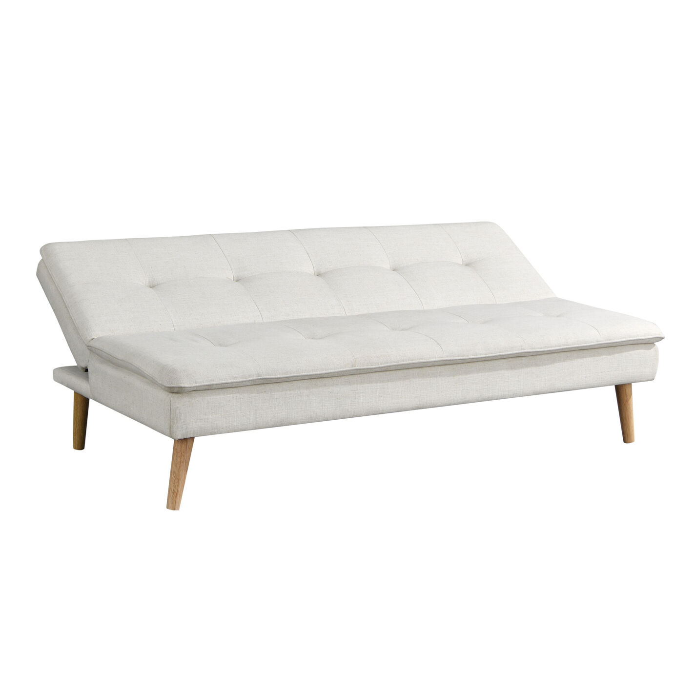 Alsea Microfiber Tufted Convertible Sleeper Sofa