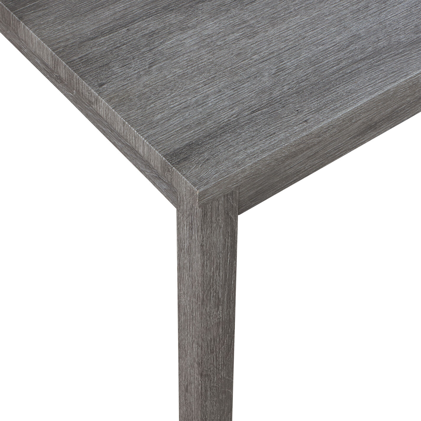 Mason Antique Gray Wood 5 Piece Counter Height Dining Set