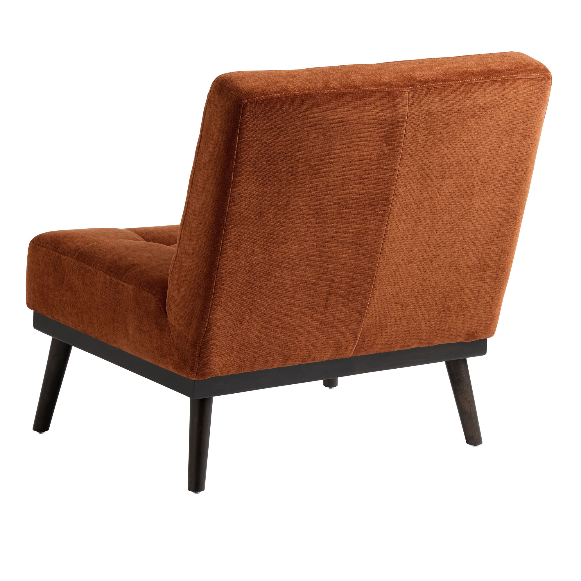 Isaiah Chenille Tufted Mid Century Upholstered Chair