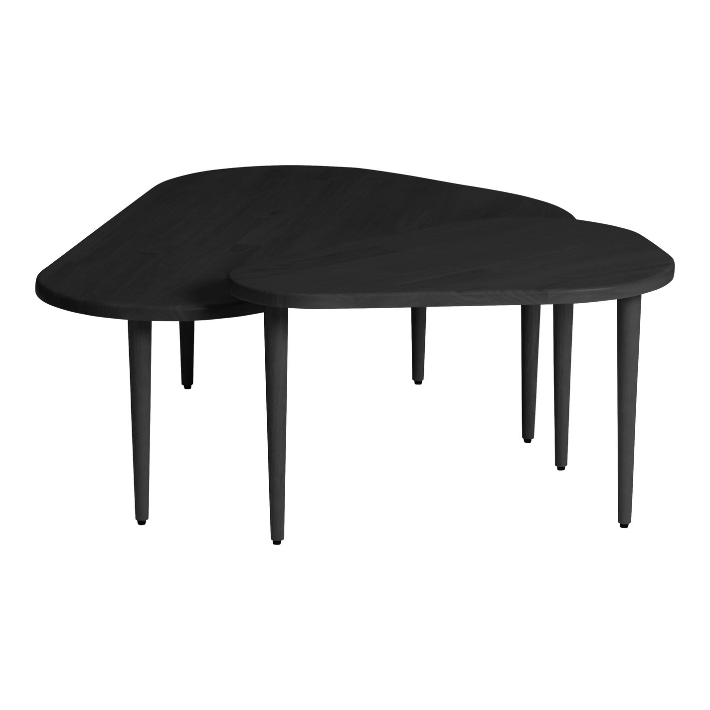 Barnes Wood Scandi Nesting Coffee Tables 2 Piece Set