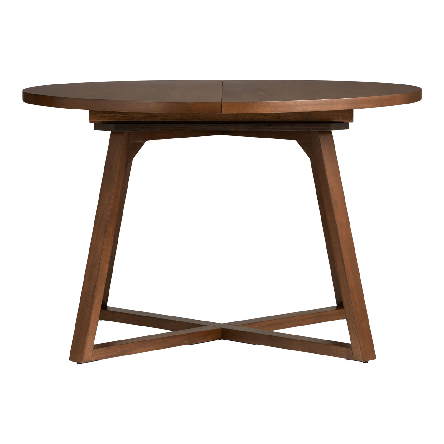 Maliyah Wood Rounded Extension Dining Table