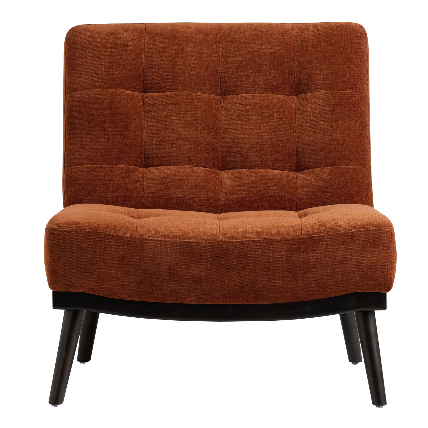 Isaiah Chenille Tufted Mid Century Upholstered Chair