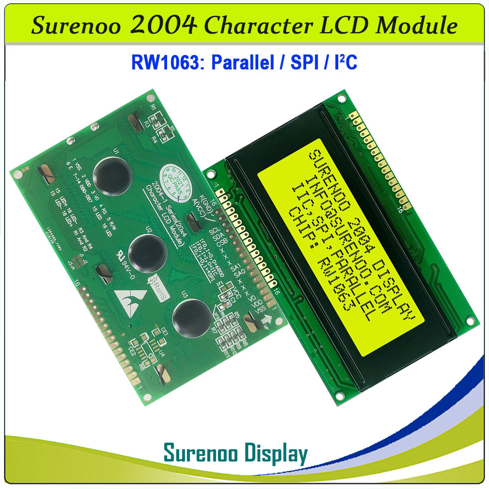 Surenoo 2004 Character LCD Module Display Panel Screen