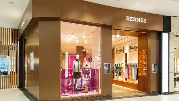 Outside view of hermes outlet