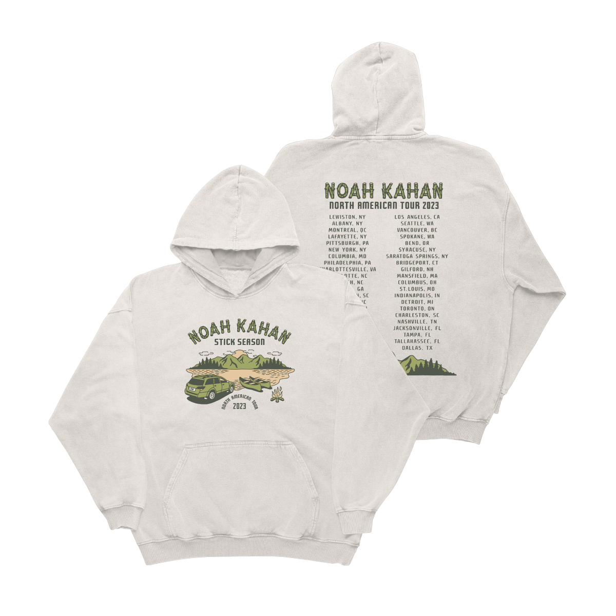 Noah Kahan Camp Tour Hoodie