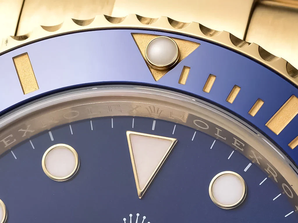 Submariner Date Yellow Gold with Blue Dial (40mm)