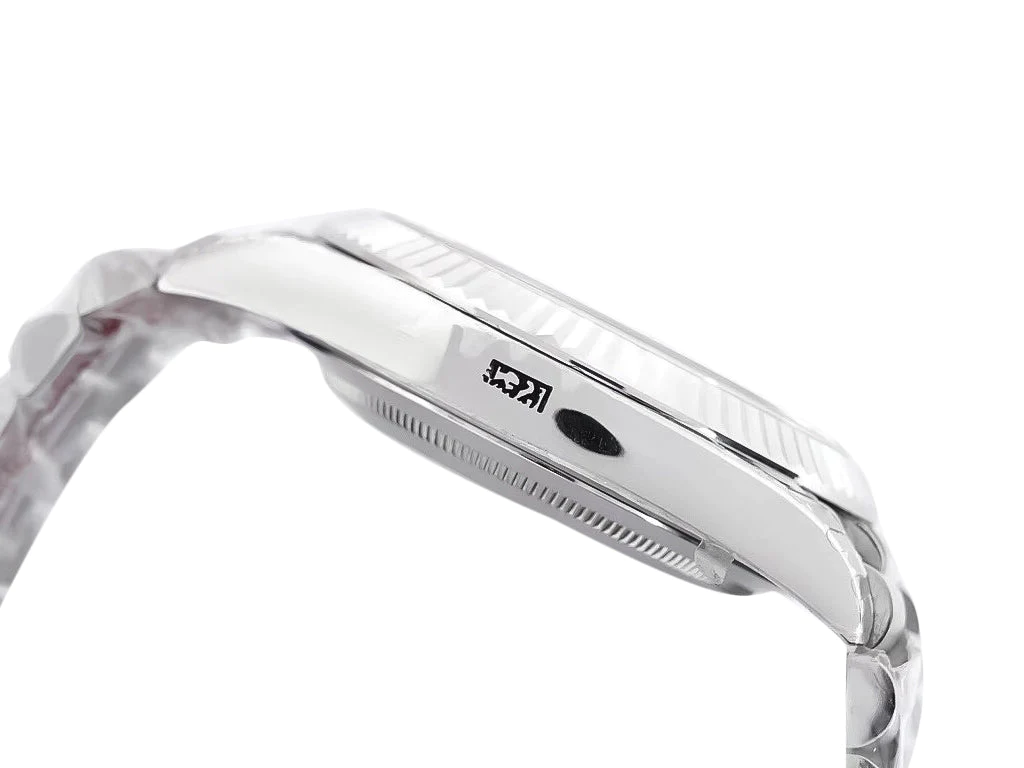 Day-Date 40 Platinum 'President' with Ice Blue Dial and Fluted Bezel